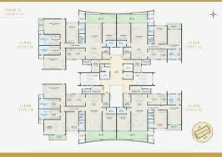 Floor Plan, pristine-kyra 3.5 Bedroom 1882 Sq.Ft. Builder Floor In Sanjay Park Pune 7580656