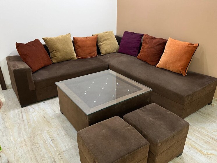 Living Room, karan-rhea  605 Sq.Ft. Apartment In Wadegaon Pune 7580782