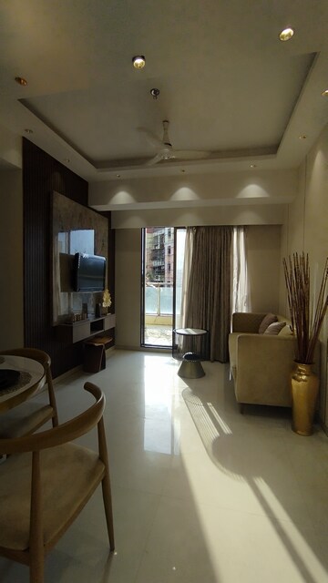 Living Room in 1 BHK Apartment at Vikas Ritz, Khadakpada – for Sale