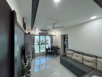 Living Room in 1 BHK Apartment at Raj Rudraksha, Dahisar East – for Sale