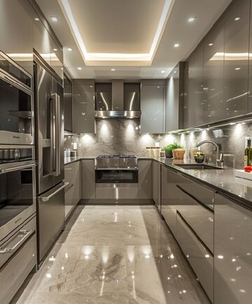 Kitchen in 6+ BHK Villa at Vasant Kunj – for Sale