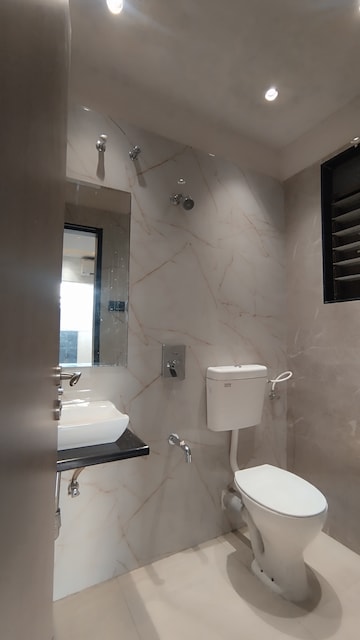 Bathroom in 2 BHK Apartment at Vikas Ritz, Khadakpada – for Sale