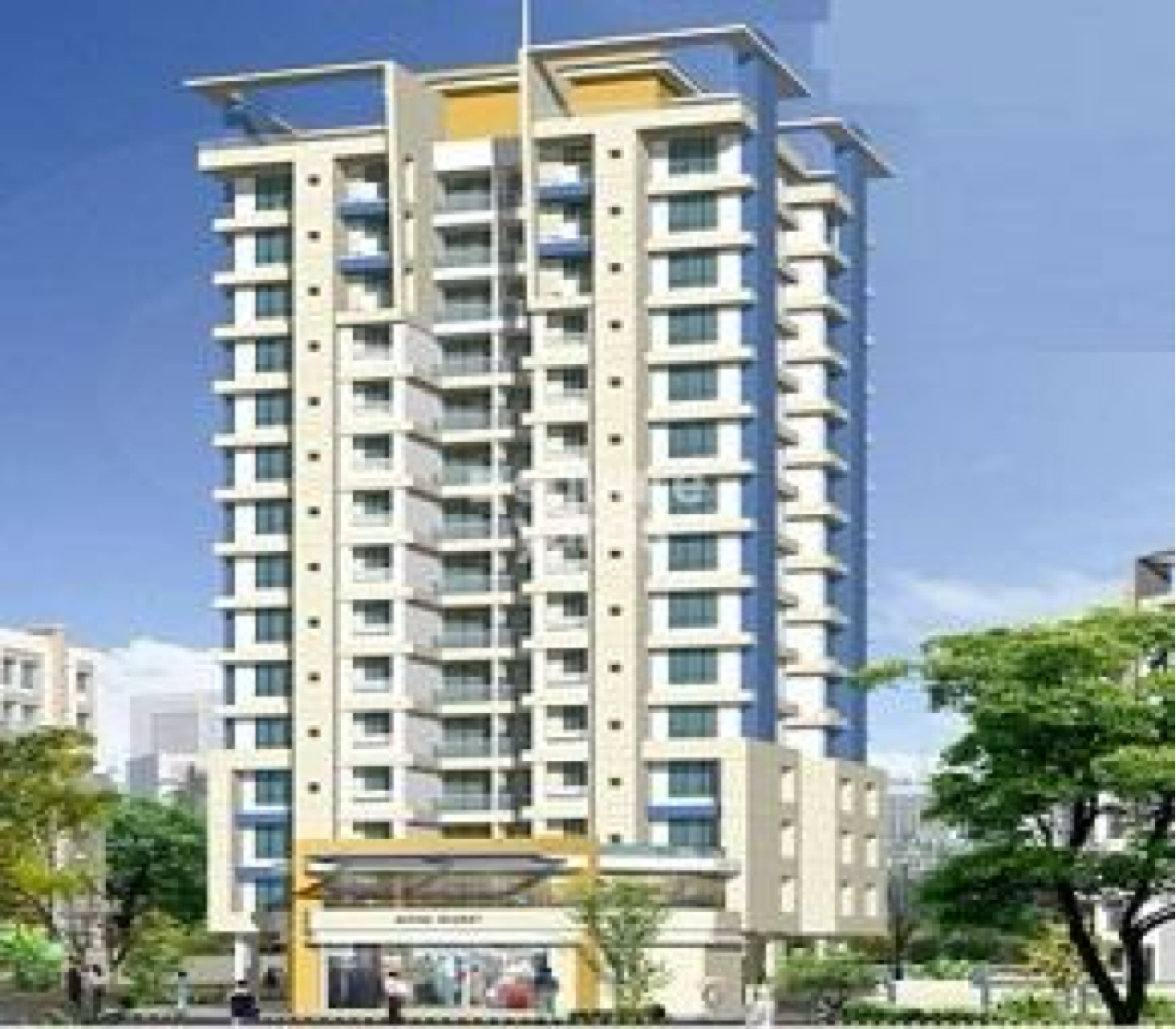 2 BHK Apartment For Rent in Cosmos County II Owale Thane  7583793