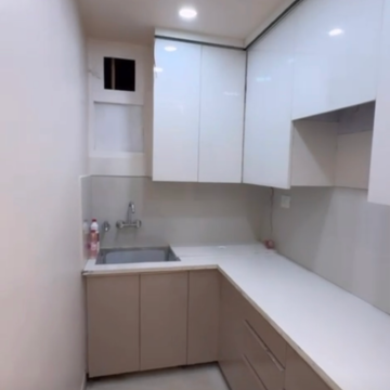 Kitchen in 2 BHK Builder Floor at Khirki Extension – for Sale