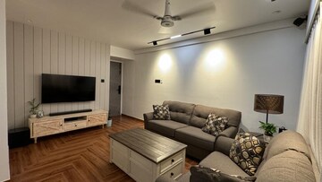 Living Room in 2 BHK Apartment at Neelkanth Greens, Manpada – for Sale