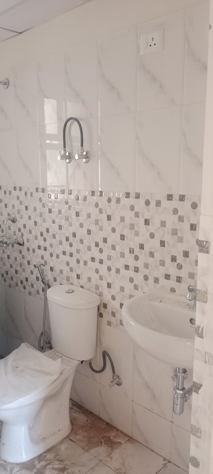 Bathroom, terra-elegance 4 Bedroom 1950 Sq.Ft. Apartment In Alwar Bypass Road Bhiwadi 7585491
