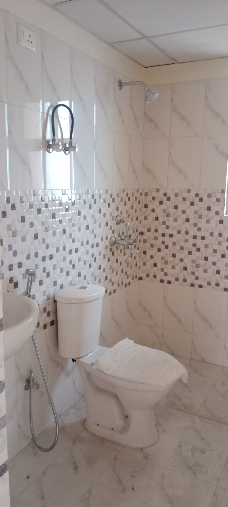 Bathroom, terra-elegance 4 Bedroom 1950 Sq.Ft. Apartment In Alwar Bypass Road Bhiwadi 7585491