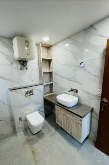 Bathroom in 2 BHK Builder Floor at Khanpur – for Sale