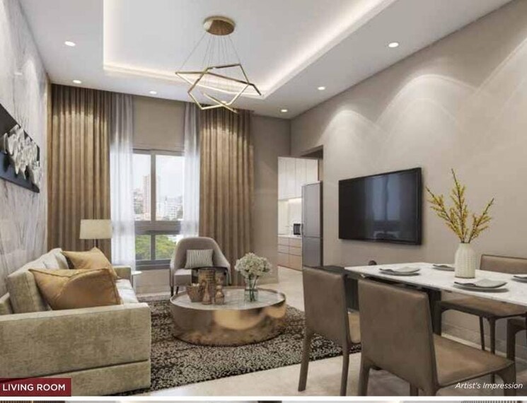 Living Room, ajmera-78-lake-town 1 Bedroom 379 Sq.Ft. Apartment In Bhandup West Mumbai 7586328