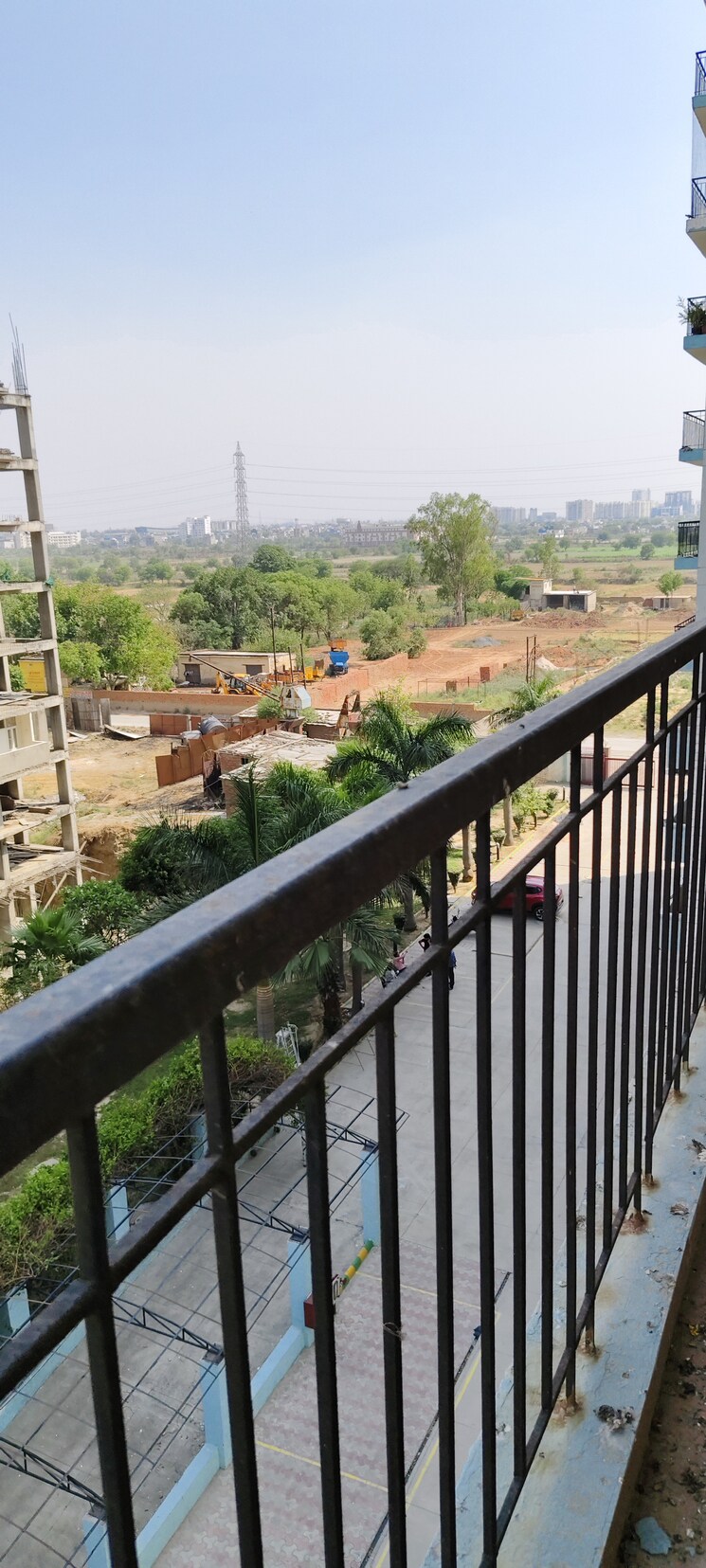 Balcony, sanchar-residency 3.5 Bedroom 1780 Sq.Ft. Apartment In Raj Nagar Extension Ghaziabad 7586308