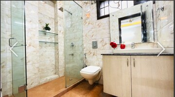 Bathroom in 2 BHK Apartment at Aradhyam Apartments, Ashok Vatika – for Sale