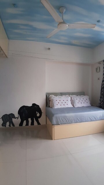 Living Room in 1 BHK Apartment at Aditya Aryan, Borivali East – for Sale