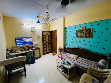 Living Room in 1 BHK Apartment at Dahisar East – for Sale