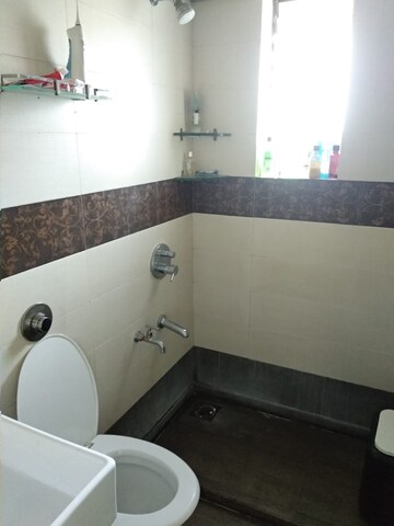 Bathroom in 3 BHK Apartment at Natasha Towers, Andheri West – for Rent