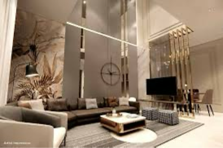 Living Room, kolte-patil-life-republic-24k-espada 4 Bedroom 3025 Sq.Ft. Villa In Jambhe Pune 7587639