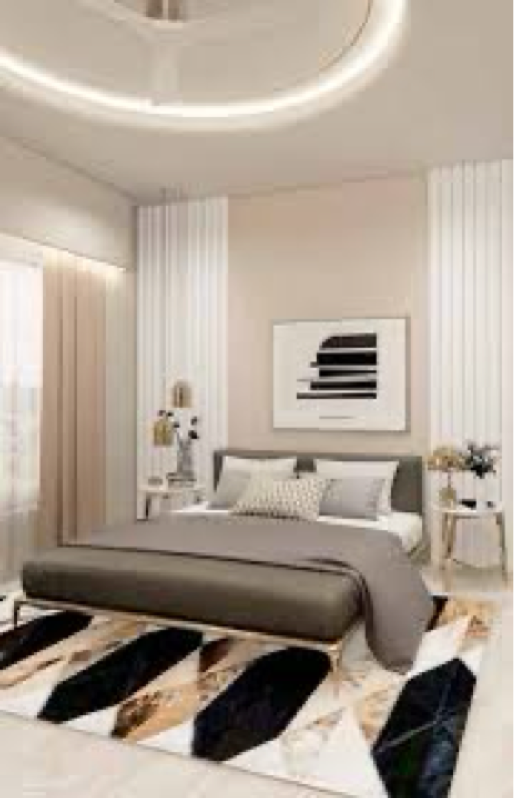 Master Bedroom, kolte-patil-life-republic-24k-espada 4 Bedroom 3025 Sq.Ft. Villa In Jambhe Pune 7587639
