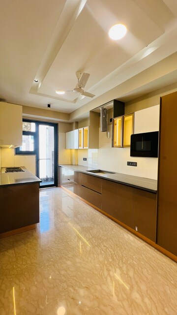 Kitchen in 3 BHK Builder Floor at Ansal Florence Villa, Sushant Lok Iii – for Sale
