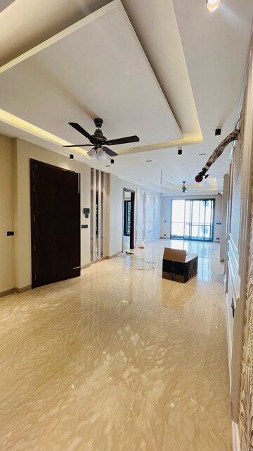 Building Lobby in 3 BHK Builder Floor at Ansal Florence Villa, Sushant Lok Iii – for Sale