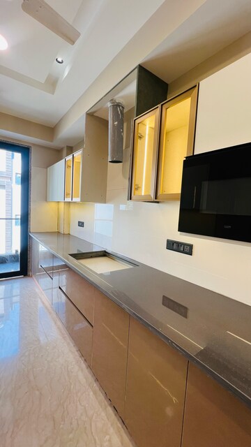 Kitchen in 3 BHK Builder Floor at Ansal Florence Villa, Sushant Lok Iii – for Sale