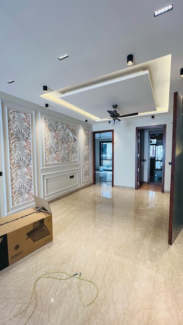 Living Room in 3 BHK Builder Floor at Ansal Florence Villa, Sushant Lok Iii – for Sale