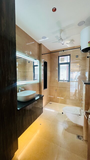 Bathroom in 3 BHK Builder Floor at Ansal Florence Villa, Sushant Lok Iii – for Sale
