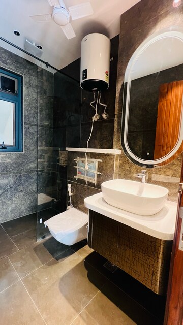 Bathroom in 3 BHK Builder Floor at Ansal Florence Villa, Sushant Lok Iii – for Sale