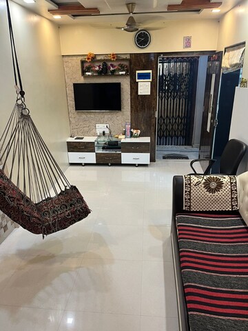 Living Room in 1 BHK Apartment at Dahisar East – for Sale