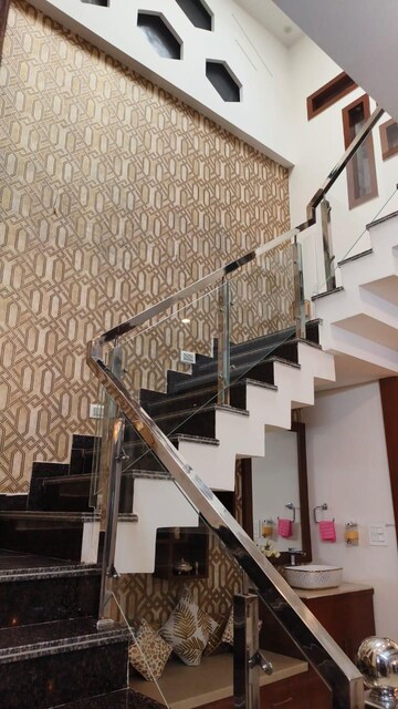 Staircase in 4 BHK Villa at Sector 123 – for Sale