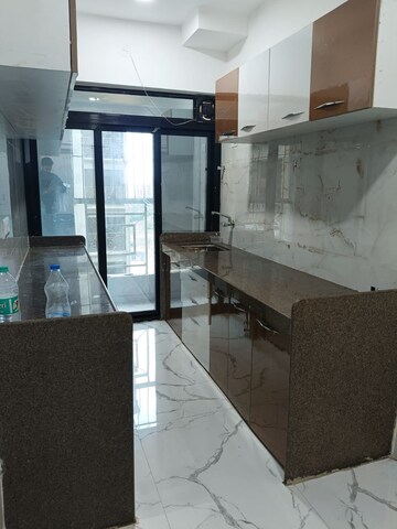 Kitchen in 1 BHK Apartment at Shellproof Gladiolus Tower, Vasai East – for Sale