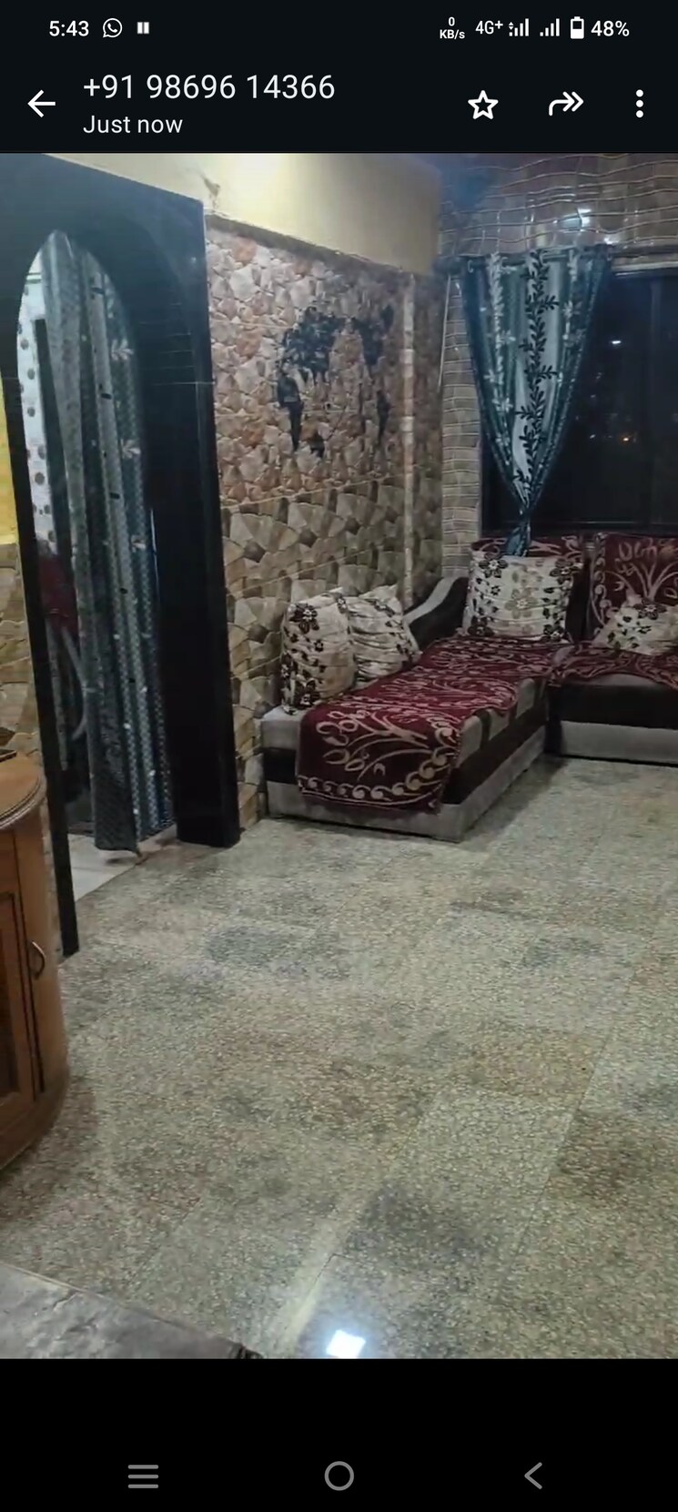 Living Room, paras-apartment-nalasopara-east 1 Bedroom 555 Sq.Ft. Apartment In Nalasopara East Palghar 7588174