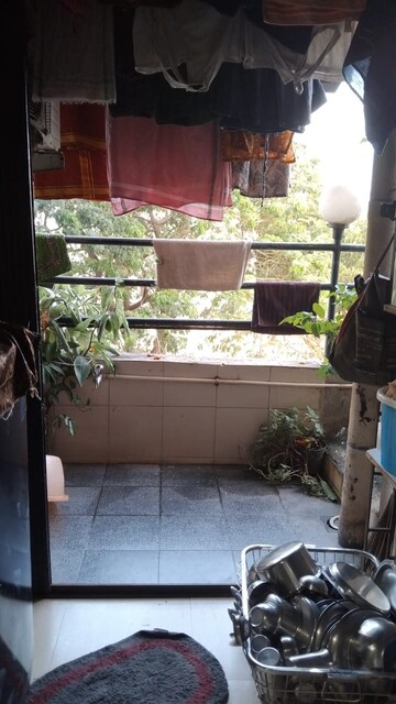 Living Room in 1 BHK Apartment at Shree Gayatri Ganesh Apartment, Borivali West – for Sale