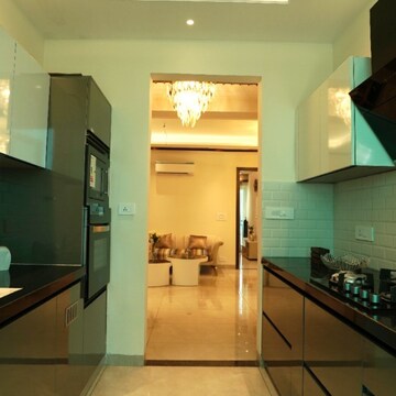 Kitchen in 3 BHK Apartment at Motia'z Harmony Greens, Kishanpura – for Sale