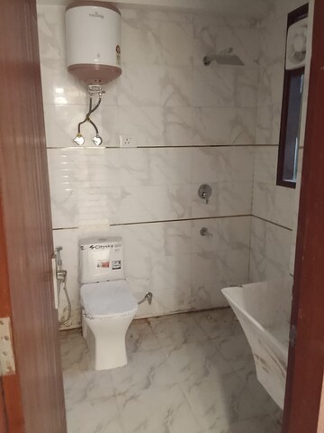 Bathroom in 3 BHK Builder Floor at Chattarpur – for Sale