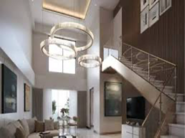 Living Room in 3 BHK Builder Floor at Gera Island of Joy, Manjri Budruk – for Sale