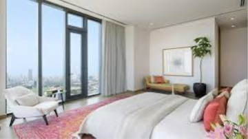 Master Bedroom in 4 BHK Builder Floor at Gera Island of Joy, Manjri Budruk – for Sale