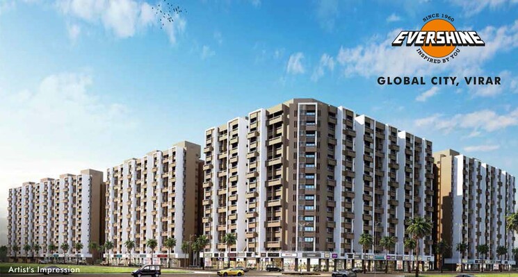 Exterior View, evershine-amavi-303-phase-2 1 Bedroom 413 Sq.Ft. Apartment In Vasai West Palghar 7589932