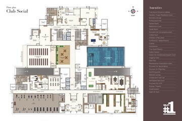 Master Plan in 3 BHK Apartment at RNP 1, Kondapur – for Sale