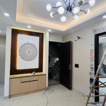 Living Room in 3 BHK Builder Floor at Sector 63a – for Sale