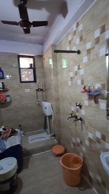 Bathroom in 1 RK Builder Floor at Shalimar Garden Extension 1 – for Sale
