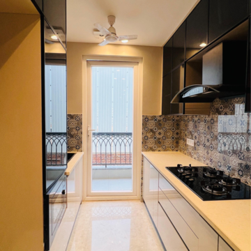 Kitchen in 3 BHK Builder Floor at Sector 63a – for Sale