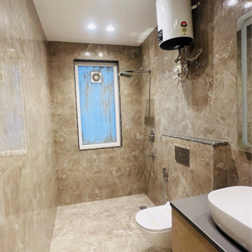 Bathroom in 3 BHK Builder Floor at Sector 63a – for Sale