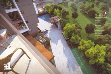 Balcony in 3 BHK Apartment at RNP 1, Kondapur – for Sale