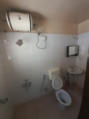 Bathroom in 2 BHK Apartment at Kumar Suraksha, Kondhwa – for Rent