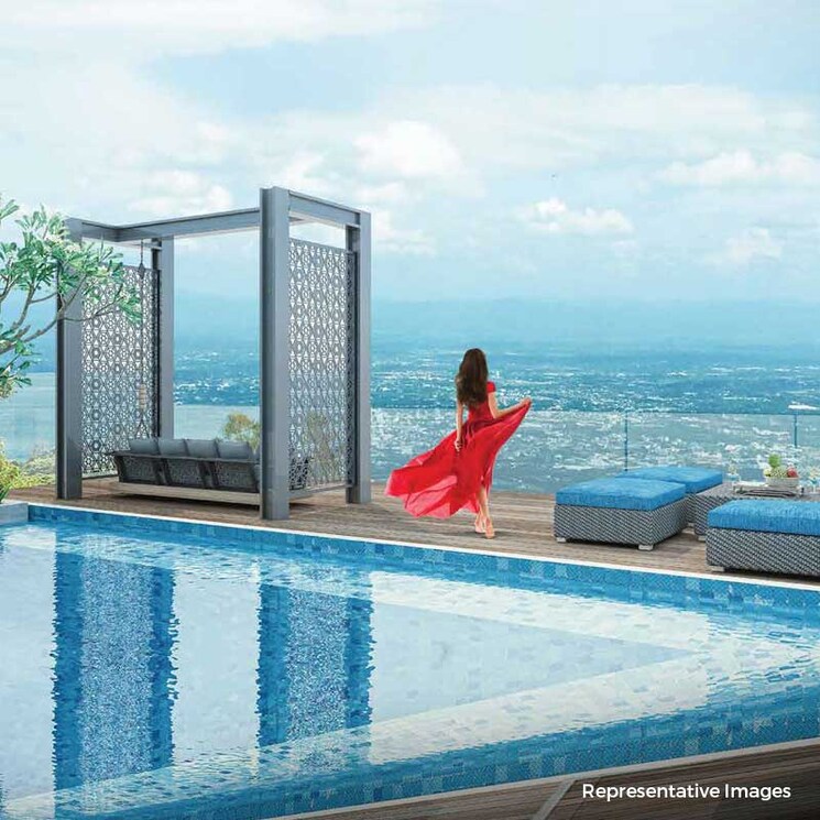 Swimming Pool, eka-elitas 3 Bedroom 1249 Sq.Ft. Apartment In Kothrud Pune 7590480