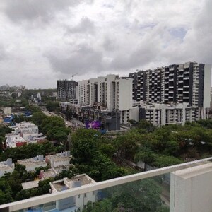 Balcony in 2 BHK Apartment at Vedant Heights, Mohammadwadi – for Rent