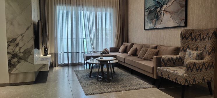 Living Room, sanil-antalya-next 2 Bedroom 955 Sq.Ft. Apartment In Tathawade Pune 7590669