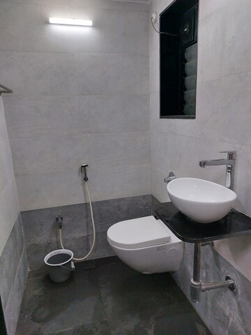 Bathroom in 2 BHK Apartment at Rutu Estate, Brahmand – for Sale