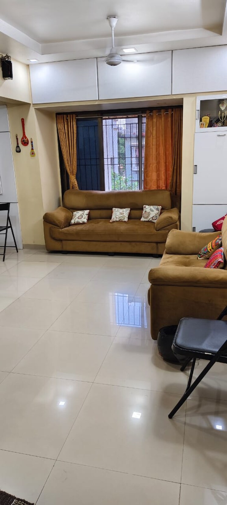 Living Room, brahmand-chs 2 Bedroom 600 Sq.Ft. Apartment In Brahmand Thane 7590756