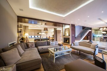 Living Room in 4 BHK Apartment at M3M Mansion, Sector 113 – for Sale