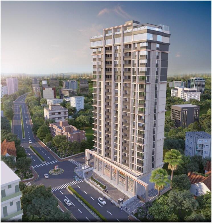 Exterior View, raj-yashwant-circle 3 Bedroom 1008 Sq.Ft. Builder Floor In Virar West Palghar 7591757